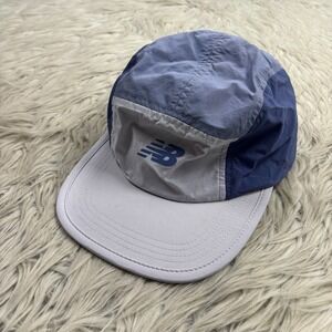 New Balance Men's OS Purple 5 Panel Hat Running Gym Gorpcore